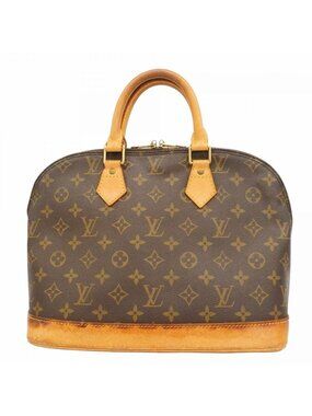 Louis Vuitton Handbag Monogram Alma Brown